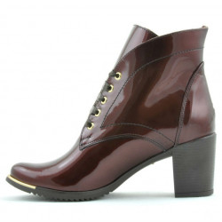 Stivali donna 3299 vernice bordeaux