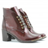 Stivali donna 3299 vernice bordeaux