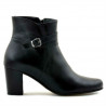 Stivaletti donna 1160b nero pelliccia
