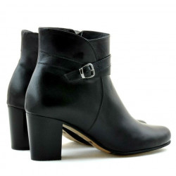 Stivaletti donna 1160b nero pelliccia