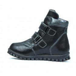 Stivaletti bambini piccoli 32c nero combinato