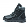 Stivaletti bambini piccoli 32c nero combinato
