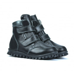 Stivaletti bambini piccoli 32c nero combinato