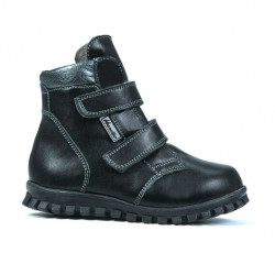 Stivaletti bambini piccoli 32c nero combinato
