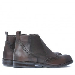 Scarponcini uomo 485 marrone