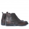 Scarponcini uomo 485 marrone