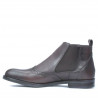 Scarponcini uomo 485 marrone