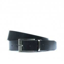 Cintura uomo 08b bicolore nero+marrone