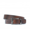 Cintura uomo 08b bicolore nero+marrone