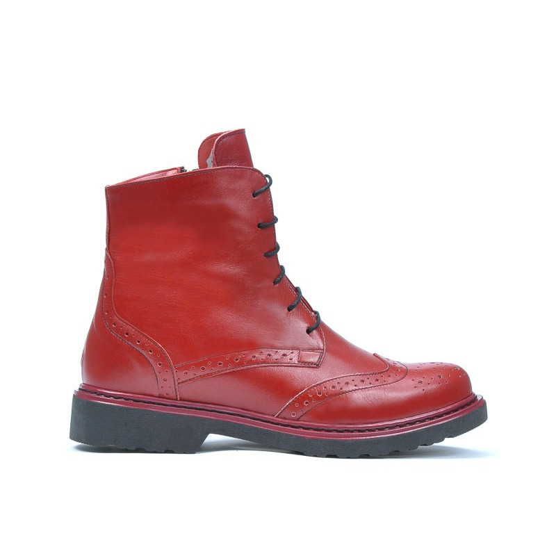 Stivaletti donna 3300 rosso
