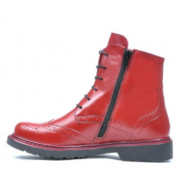 Stivaletti donna 3300 rosso
