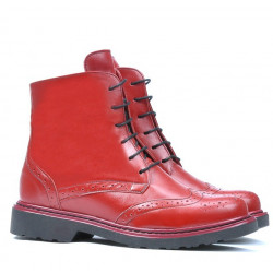 Stivaletti donna 3300 rosso