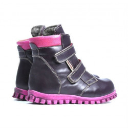 Stivaletti bambini piccoli 32c viola combinato