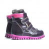 Stivaletti bambini piccoli 32c viola combinato