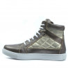 Stivali donna 3305 rame combinato