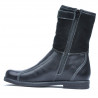 Stivaletti donna 3249 nero combinato
