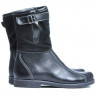 Stivaletti donna 3249 nero combinato