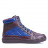 Stivali uomo 487 bordeaux+indigo
