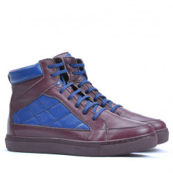 Stivali uomo 487 bordeaux+indigo