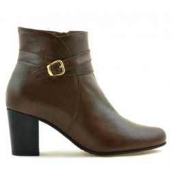 Stivaletti donna 1160b marrone pelliccia