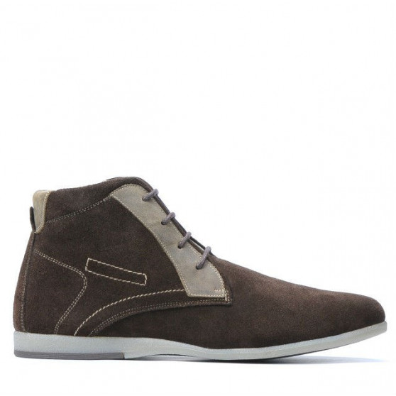 Stivali uomo 474 caffè velour
