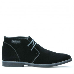 Scarponi da uomo 454 nero velluto+grigio