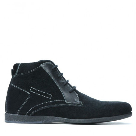 Stivaletti uomo 474 nero velluto