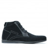 Stivaletti uomo 474 nero velluto