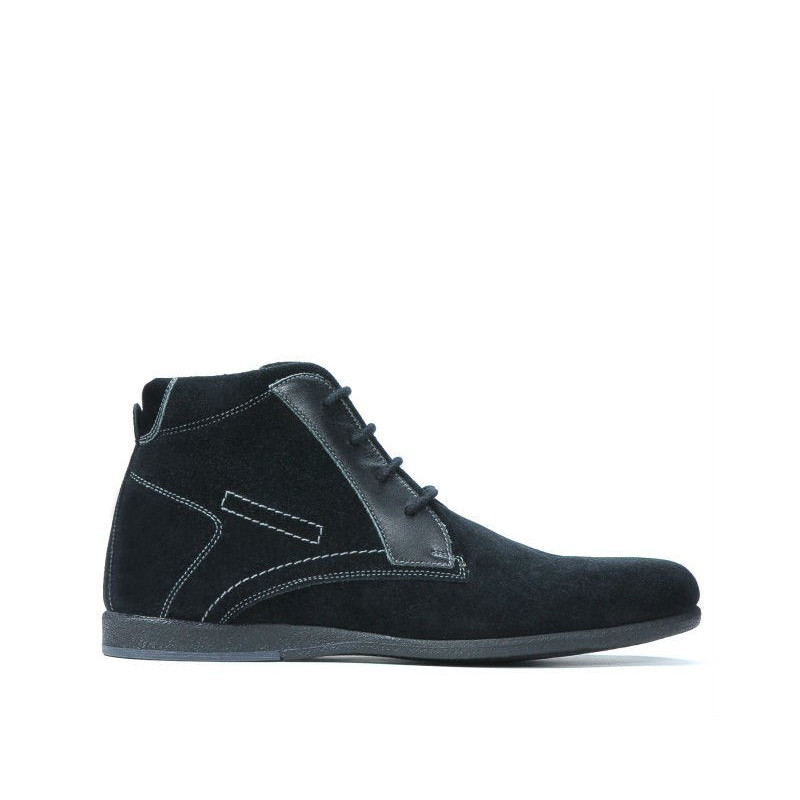 Stivaletti uomo 474 nero velluto