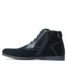 Stivaletti uomo 474 nero velluto