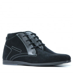 Stivaletti uomo 474 nero velluto