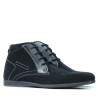 Stivaletti uomo 474 nero velluto