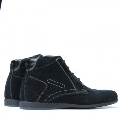 Stivaletti uomo 474 nero velluto