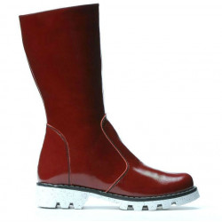 Stivali bambini 3003 vernice bordeaux