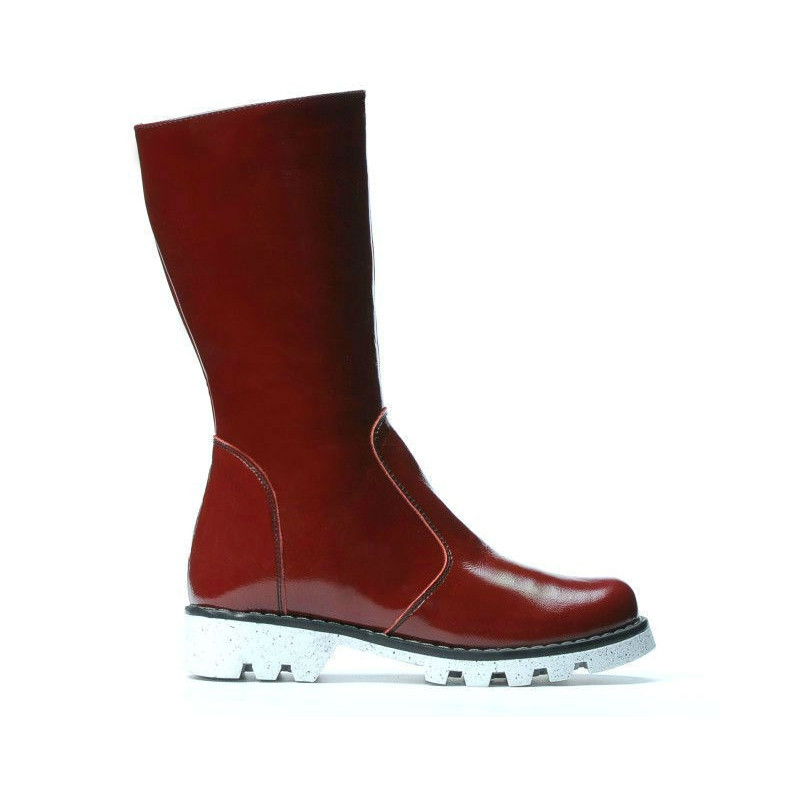 Stivali bambini 3003 vernice bordeaux