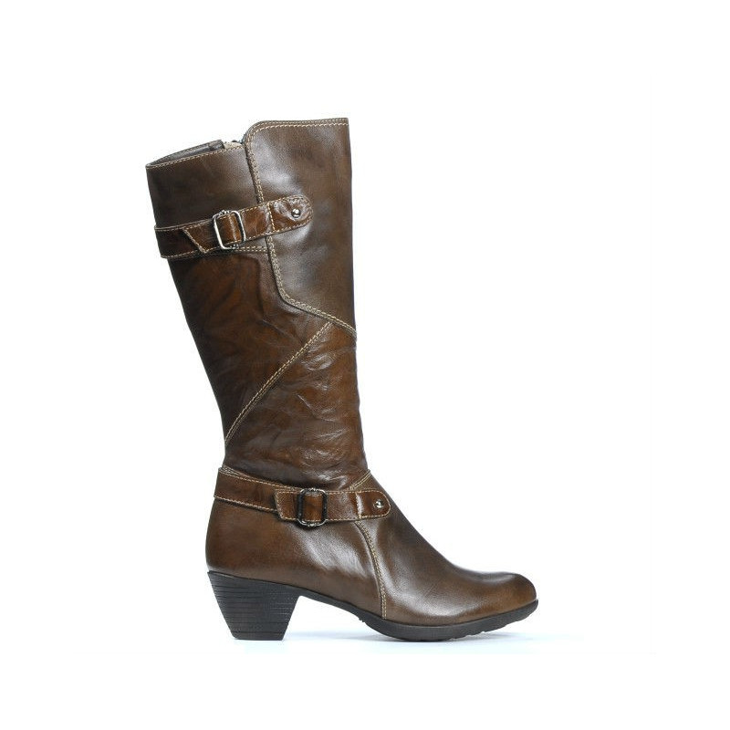 Stivali donna 3235 a caffè