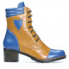 Stivali donna 3279 indaco+marrone