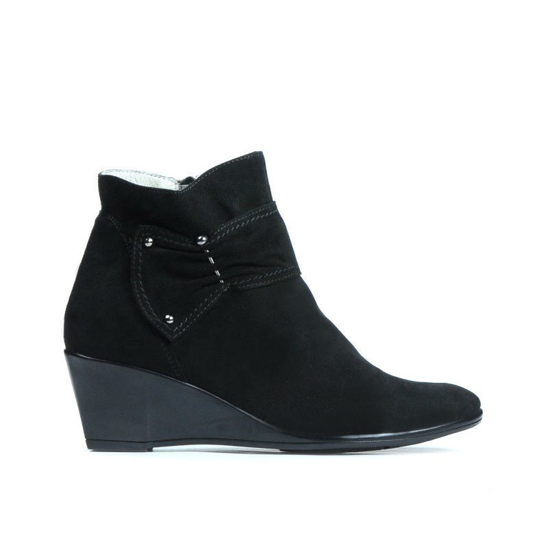 Stivaletti donna 242 nero velour