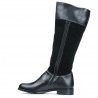 Stivali donna 3232 nero combinato