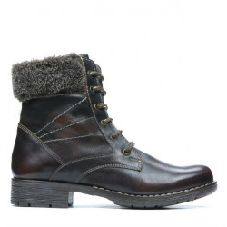 Stivaletti donna 3253 a marrone