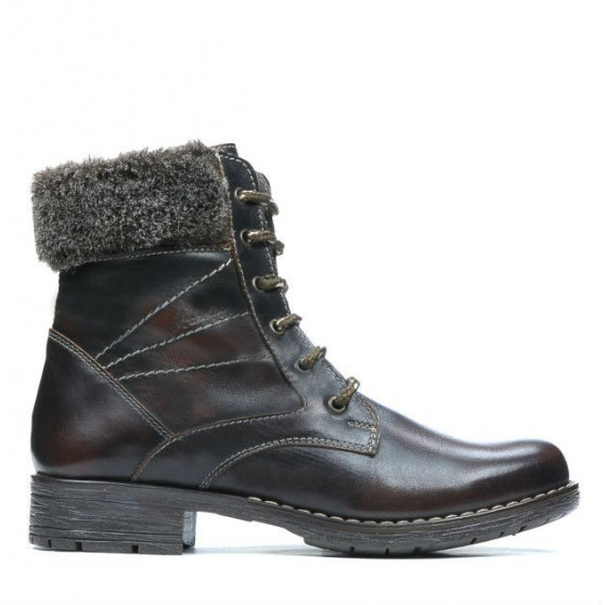 Stivaletti donna 3253 a marrone