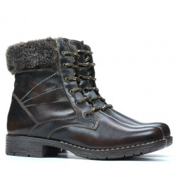 Stivaletti donna 3253 a marrone