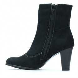 Stivaletti donna 1136 nero antilope