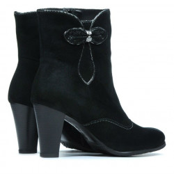 Stivaletti donna 1136 nero antilope