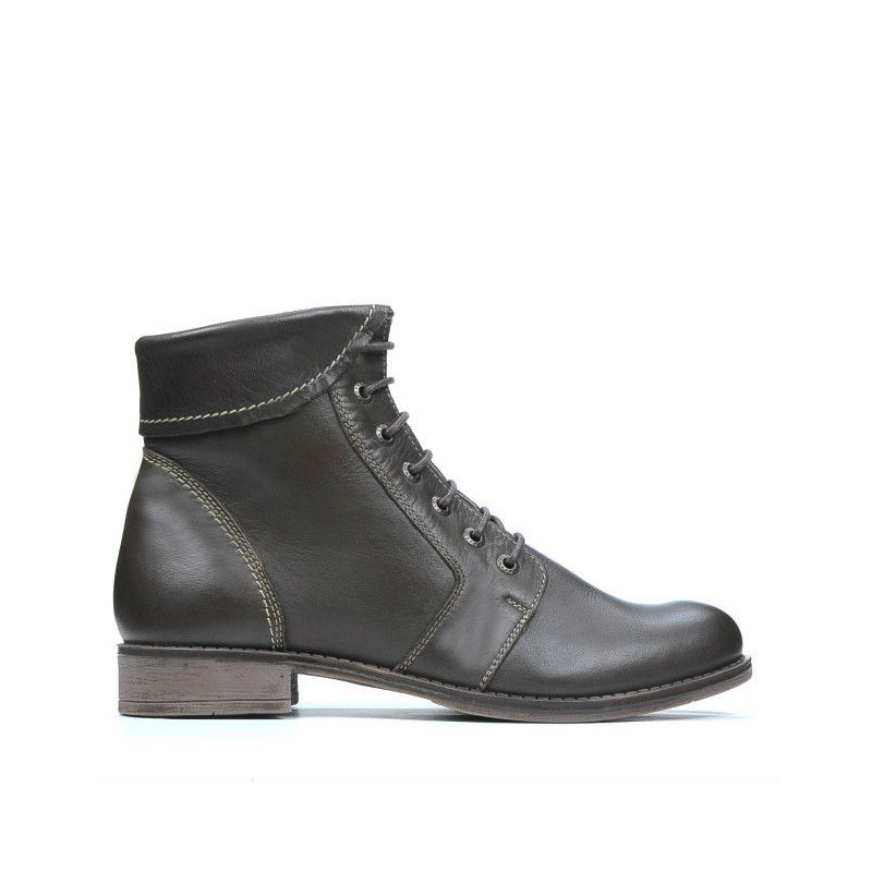 Stivaletti donna 3233 a caffè