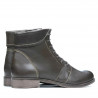 Stivaletti donna 3233 a caffè