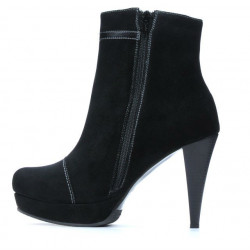 Stivaletti donna 1130 nero antilope
