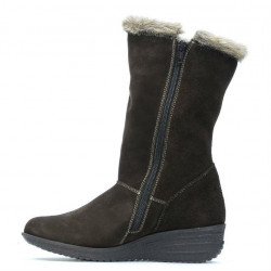 Stivali donna 3246 caffè velour