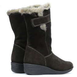 Stivali donna 3246 caffè velour