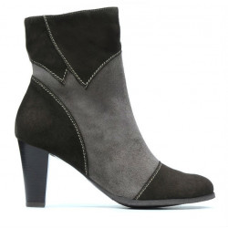 Stivaletti donna 1134 sabbia antilope combinato